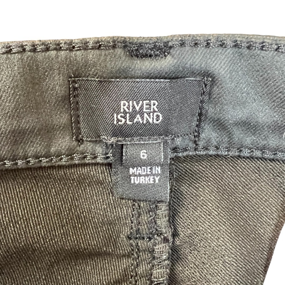 River Island Molly Midrise Coated Jegging - Picture 6 of 16